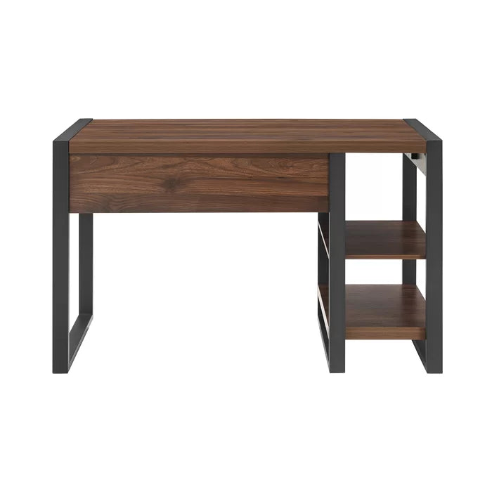WoodHeaven Modern Wooden Office/Computer/Study Table with Racks - Furnishiaa -  -